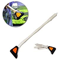 JunBo Pincel de Limpieza para Acuario Mango Largo y Esponja para Acuario- 55 cm